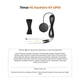 Кабель режима парковки 70mai Midrive UP04 4G Kit 2+2м Type-C A810/A510/X800/X200 Black - изображение 3
