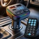 Автомобильный FM модулятор HZ H46 с 2 USB и Bluetooth FM трансмиттер 10470 - изображение 2
