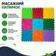 Детский ортопедический массажный коврик пазл набор 9 шт в группы раннего развития детей или взрослых Ортек Ortek - изображение 1