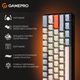 Клавіатура дротова GamePro MK130 V2 Infinity QLAB Sakura Linear RGB USB Black (MK130-V2-B-QS) - зображення 11