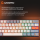 Клавіатура дротова GamePro MK130 V2 Infinity QLAB Sakura Linear RGB USB Black (MK130-V2-B-QS) - зображення 12