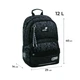 Рюкзак школьный ортопедический Kite Education Fearless, для мальчиков, черный (K26-585M-3) - изображение 9