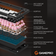 Клавиатура проводная GamePro MK160 V2 Warden QLAB Sakura Linear RGB USB White (MK160-V2-BL-QS) - изображение 7