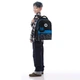 Рюкзак школьный ортопедический GoPack Education Fearless Vibe, для мальчиков, чёрный (GO26-182M-6) - изображение 10