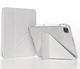 Чохол iPad Air 13" M2/M3/M4 2024-2026 | Pro 13" 2024-2025 M4/M5 Acrylic Clear Frame Transformer Pen Slot light gray - изображение 1