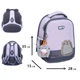 Рюкзак школьный каркасный Yes Pusheen H-100S для девочки 35 см (550663) - изображение 3