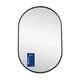 Дзеркало Qtap Scorpio (SC1) з LED-підсвічуванням Touch, з антизапотіванням, з димером, рег. темп. кольору (3000-6500K) Black QTSC600900 - зображення 4