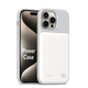 Чехол-зарядка Power Case для iPhone 15 Pro (6800 mAh) WHITE - изображение 1