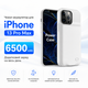 Чехол-зарядка Power Case для iPhone 13 Pro Max (6500 mAh) White - изображение 2