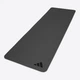 Коврик для фитнеса и йоги Adidas, противоскользящий, EVA+TPE, 183×61×0.6 см, черный (ADYG-10002BK) - изображение 2