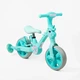 Велосипед-трансформер детский Best Trike JM-0819-2 колеса Ø10"/PU/рама сталь/вспомогательные колеса/съемные педали/подсветки/ музыка от 3-х до 6-ти лет Голубой (i7-193677) - изображение 5