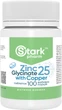 Цинк глицинат 25 мг с медью Stark Zinc Glycinate 25 with Copper, 100 таблеток (3312) - изображение 1