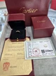 Золотое кольцо с бриллиантами в стиле Cartier LOVE RING размер 17/53мм - изображение 7