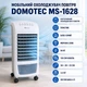 Вентилятор-охладитель напольный мобильный Domotec White-Grey 4 колеса с функцией увлажнения - изображение 3