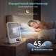 Складной вентилятор портативный с цифровым индикатором заряда AirCool беспроводной настольный минивентилятор 5 скоростей - изображение 4