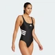 Женский купальник 3-Stripes U-back adidas JH3391 (40) черный (4067901796834) - изображение 3