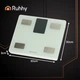 Смарт-весы Ruhhy 20676 до 226 кг с Bluetooth и анализом состава тела BMI, LCD-дисплей, диагностические весы Белые - изображение 8