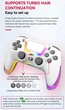 Беспроводной джойстик PS4 gamepad P07 игровой универсальный Gamepad геймпад ios android ПК swich Белый - изображение 4