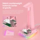 Держатель наушников Onikuma ST-2, RGB, Gaming, 3USB, AUX, 1.5m, pink - изображение 7