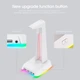 Держатель наушников Onikuma ST-2, RGB, Gaming, 3USB, AUX, 1.5m, white - изображение 6