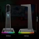 Держатель наушников Onikuma ST-2, RGB, Gaming, 3USB, AUX, 1.5m, black - изображение 3