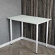 Стол универсальный Prime Ferrum-decor 750x1000x600 Белый металл ДСП Кашемир 16 мм (PRAIME09) - изображение 1