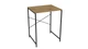 Стелаж полку Бафрум 401 Ferrum-decor для пральної машини 90x70,5x60,5 Чорний метал ДСП Дуб Артезіан 16 мм (BED40107) - зображення 5