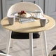 Стол круглый OPTIMA 3 ноги на конус Ferrum-decor 750x670x670 Белый металл ДСП Дуб Кремона Торро 16 мм (OPTIM3310) - изображение 3
