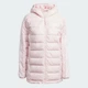 Женская парка Essentials 3-Stripes Light Down adidas IX8929 (XL) розовый (4067896874883) - изображение 6