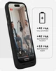 Чехол-аккумулятор Mophie Juice Pack для Iphone 16 Pro (6.3") Black Power Bank 2800 mAh с магнитом - изображение 10