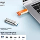 Флеш-память USB Aigo U332 128GB USB 3.2 Orange - изображение 7