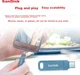 Флеш-пам'ять USB SanDisk DDC3 64GB Type-C USB 3.2 Blue - зображення 4