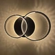 Світильник світлодіодний стельовий LUMINARIA AKRILIKA ROUND 80W 3R APP 600x400x110 BLACK/CLEAR 220V IP20 з пультом ДУ - зображення 5