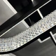 Светильник LED потолочный LUMINARIA AKRILIKA SQUARE 130W 4S BLACK/CLEAR 220V IP20 люстра с пультом ДУ - изображение 7