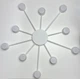 Светильник потолочный LUMINARIA RAY SLIM 10xGX53 WHITE 220V IP20 - изображение 7