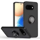 Чехол Fiji Colorframe для Google Pixel 10a матовый бампер с кольцом подставкой Black - зображення 1