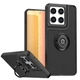 Чехол Fiji Colorframe для Motorola Edge 70 матовый бампер с кольцом подставкой Black - изображение 1