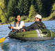 Лодка надувная Intex SEAHAWK 66332 NP 236×114×41 см двухместный гребной с веслами и насосом 240 кг - изображение 6