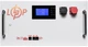 Акумулятор LogicPower LiFePO4 51,2V 230 Ah (11776Wh) (BMS SP 200A/100А) RM RS485/CAN LCD WH (LP37730) - зображення 1