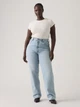 Джинси Regular Fit жіночі Levi`s Ribcage Straight Full Length Women's Jeans 79078-0045 26-34 Блакитні (5401187485720) - зображення 9