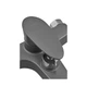Смеситель для ванны Plamix CEZAR-009 EURO SET Graphite, со шлангом, лейкой и кронштейном (PM0694) - изображение 5