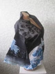 Накидка-кімоно стиль хаорі Honey Fashion Accessories Onesize чорний (50к021) - изображение 3