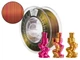 PLA Silk Magic Spectrum Filament Golden Berry для 3D-принтера 1.75 мм 1 кг S0012 1 кг Різнокольоровий - изображение 1