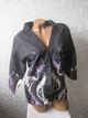 Накидка-кімоно стиль хаорі Honey Fashion Accessories Onesize чорний (50к022) - изображение 3