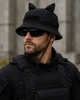 Панама Basic трансформер з вушками Black 62 - изображение 3