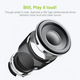 Портативная Bluetooth колонка EWA A106 Pro Black Беспроводная мини акустика с басовым излучателем Водонепроницаемая IP67 Чехол - изображение 6