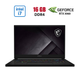 Игровой ноутбук MSI GS66 Stealth 10UE-269NEU / 15.6" (1920x1080) IPS / Intel Core i7-10750H (6 (12) ядер по 2.6 - 5.0 GHz) / 16 GB DDR4 / 1000 GB SSD / nVidia GeForce RTX 3060, 6 GB GDDR6, 192-bit / WebCam б/у - изображение 1