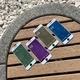 Зеркальное защитное стекло для Apple iPhone 7+ Plus / 8+ Plus (Blue/White, Олеофобное) - изображение 2
