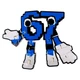 Антистрес ROBLOX 67 / 67 BRAINROT SIX-SEVEN KEYCHAIN, 3D друк OYTOY 02020100 - зображення 1