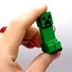 3D Брелоки MINECRAFT / МАЙНКРАФТ CREEPER / КРІПЕР KEYCHAIN, 3D друк OYTOY 01011100 - зображення 3